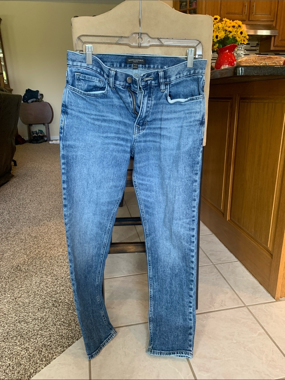 Banana Republic Women’s Skinny Jeans in Blue Wash